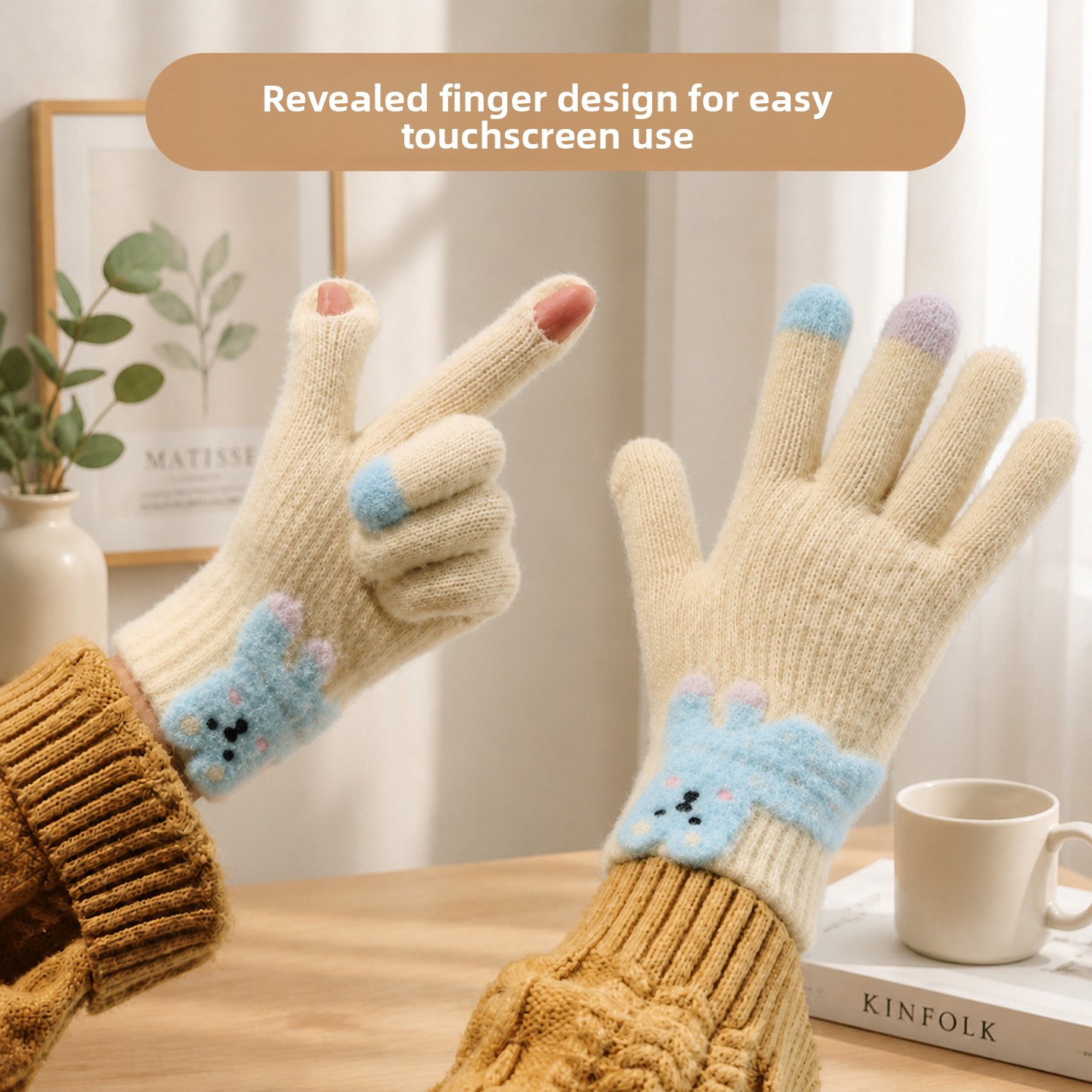 Niedliche Dackel-Touchscreen-P – Wool Glove Lined Bewertung und Preis