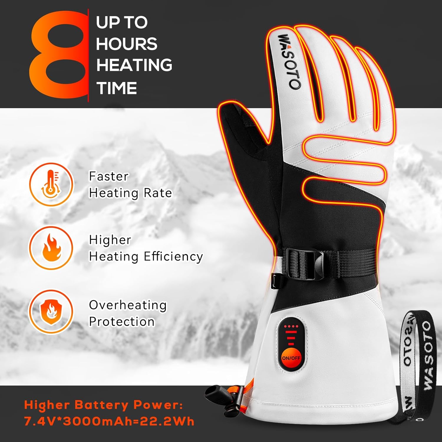Professionelle USB-Aufladbare  – Ski Glove Waterproof Bewertung und Preis